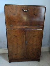 Walnut cocktail cabinet for sale  BRISTOL