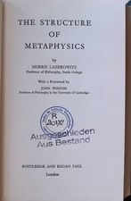 The structure metaphysics gebraucht kaufen  Koblenz