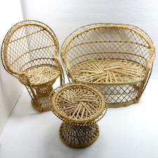 Wicker rattan barbie for sale  Mankato