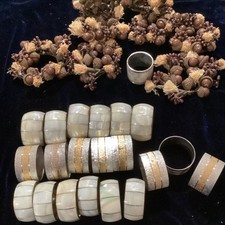Sets napkin rings for sale  Franklinville