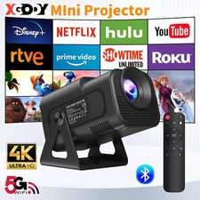 4K Smart Android Projektor UHD LED HDMI Kino domowe Projektor 5G Wifi Odtwarzacz multimedialny na sprzedaż  Wysyłka do Poland