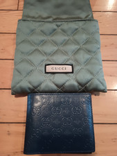 Gucci blue leather for sale  Worcester