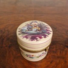 Antike porzellan dose gebraucht kaufen  Hennef