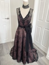 Black goth lace for sale  CANNOCK