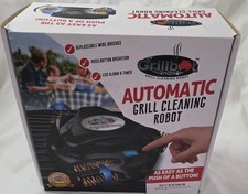 Novo em folha GRILLBOT Robô de Limpeza de Grelha Automática Escovas Rotativas de Latão Preto comprar usado  Enviando para Brazil