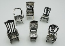 Lotto sedie miniatura usato  Rosignano Marittimo