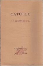 Catullo poeti nuovi usato  Bari