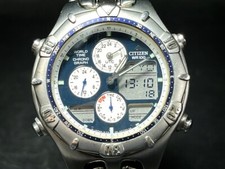 Relógio de pulso masculino vintage Citizen Promaster World Time C300-02560 (da década de 1990) comprar usado  Enviando para Brazil