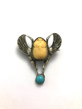 Ancienne broche scarabée d'occasion  Cernay