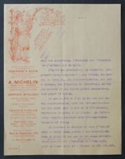 Invoice 1900 michelin d'occasion  Expédié en Belgium