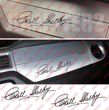 Adesivo de vinil Carroll Shelby Signature Mustang GT350 GT500 Cobra - Qualquer tamanho comprar usado  Enviando para Brazil