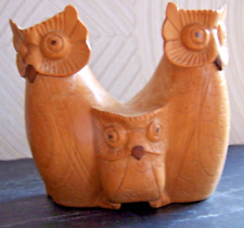 Chouette famille statuette d'occasion  Poix-du-Nord