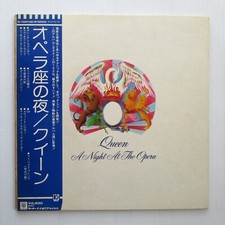 Queen 'A Night At The Opera' 1975 Japan Vinyl LP Album + OBI Record P-10075E comprar usado  Enviando para Brazil