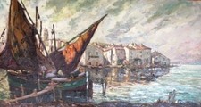 Joseph hurard huile d'occasion  Paris IX