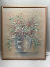 flowers textured painting for sale  Palatine