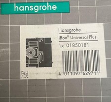 Hansgrohe iBox 01850181 Universal Plus 3/4" válvula áspera com paradas integradas comprar usado  Enviando para Brazil