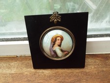Antique portrait miniature for sale Antique portrait miniature for sale  BUCKINGHAM