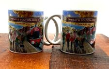 Two ceramic mugs for sale  NORTHAMPTON