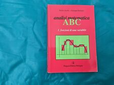 Analisi matematica abc usato Analisi matematica abc usato  Pisa
