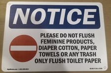 Osha please flush for sale  Philadelphia