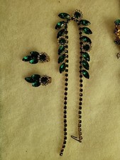 Emerald gold necklace for sale  Caledonia