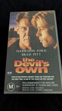 The Devil's Own VHS VIDEO TAPE (1997 Harrison Ford / Brad Pitt thriller filme) comprar usado  Enviando para Brazil