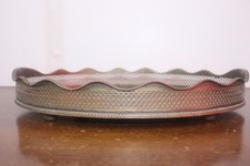 Bandeja de galeria folheada a prata vintage pequena oval bebidas coquetel decantador inglês comprar usado Bandeja de galeria folheada a prata vintage pequena oval bebidas coquetel decantador inglês comprar usado  Enviando para Brazil