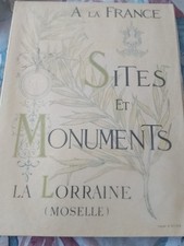 Sites monuments lorraine d'occasion  Metz-
