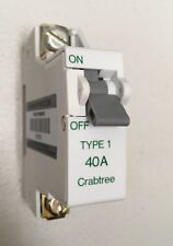 Crabtree sb6000 40a for sale  NORTHALLERTON
