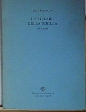 Autografo toti scialoja usato  Fonte Nuova