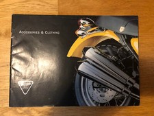 Genuine triumph accessories for sale  WOKING
