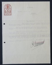 Invoice 1928 annemasse d'occasion  Expédié en Belgium