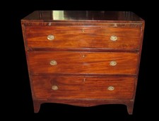 Georgian mahogany batchelors for sale  KNIGHTON