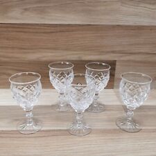 Vintage crystal glass for sale  TAUNTON