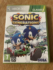 SEGA Sonic Generations (Microsoft Xbox 360, 2013) - PAL - Ouriço, usado comprar usado  Enviando para Brazil