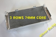 Radiador de alumínio 74MM 3 fileiras para Ford GT40 1964-1969 1965 1966 1967 1968 comprar usado  Enviando para Brazil