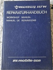 Reparaturhandbuch wartburg 353 gebraucht kaufen  Nordhausen