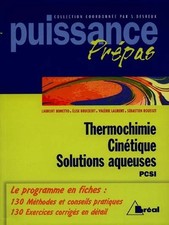 Thermochimie cinetique solutio d'occasion  France