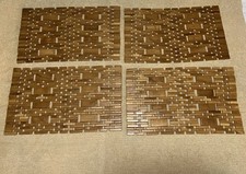 Wooden placemats rectangle for sale  Park Valley