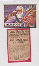 1965 A&BC GUM CIVIL WAR NEWS - COMPLETE SEU CONJUNTO, SELECIONE UM CARTÃO DA LISTA , usado comprar usado  Enviando para Brazil