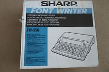 Sharp fw550 electronic for sale  NOTTINGHAM