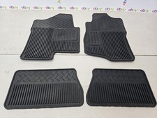 2007-13 Chevrolet Silverado Sierra PRETO FABRICANTE DE EQUIPAMENTO ORIGINAL ALL WEATHER conjunto de tapete de borracha 4 comprar usado  Enviando para Brazil