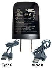 Adaptador de CA htc OEM TC U250 5V-1A 100-240V ~ 200mA + 2 cables USB (tipo C y Micro B), usado segunda mano  Embacar hacia Argentina