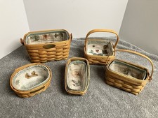 Lot longaberger baskets for sale  Cumming
