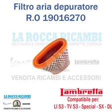 Filtro aria lambretta usato  Napoli