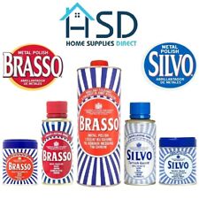 Usado, Limpador de esmalte de metal Brasso Silvo brilho lã líquido prata ouro aço joias  comprar usado  Enviando para Brazil