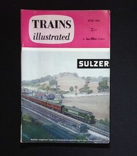 Trains illustrated june for sale  BRIDGEND