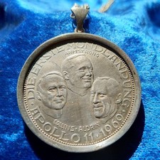 Medaillon mondlandung apollo gebraucht kaufen  Grevenbroich