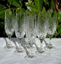 royal crystal rock champagne flutes for sale  Shipping to Ireland