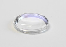 Relógio de vidro diâmetro 20,6 mm anel metálico cromado comprar usado  Enviando para Brazil